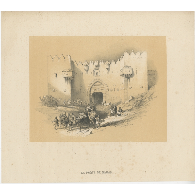 La Porte de Damas - Anonymous (c.1845)