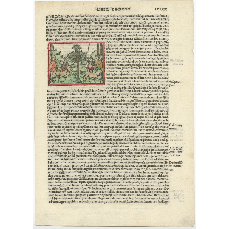 Untitled Print of Deer - Pincius (1511)