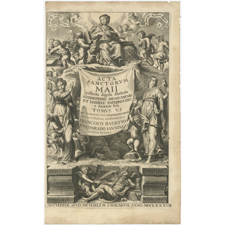 Acta Sanctorum Maii, Tomus VI - Bolland (1688)
