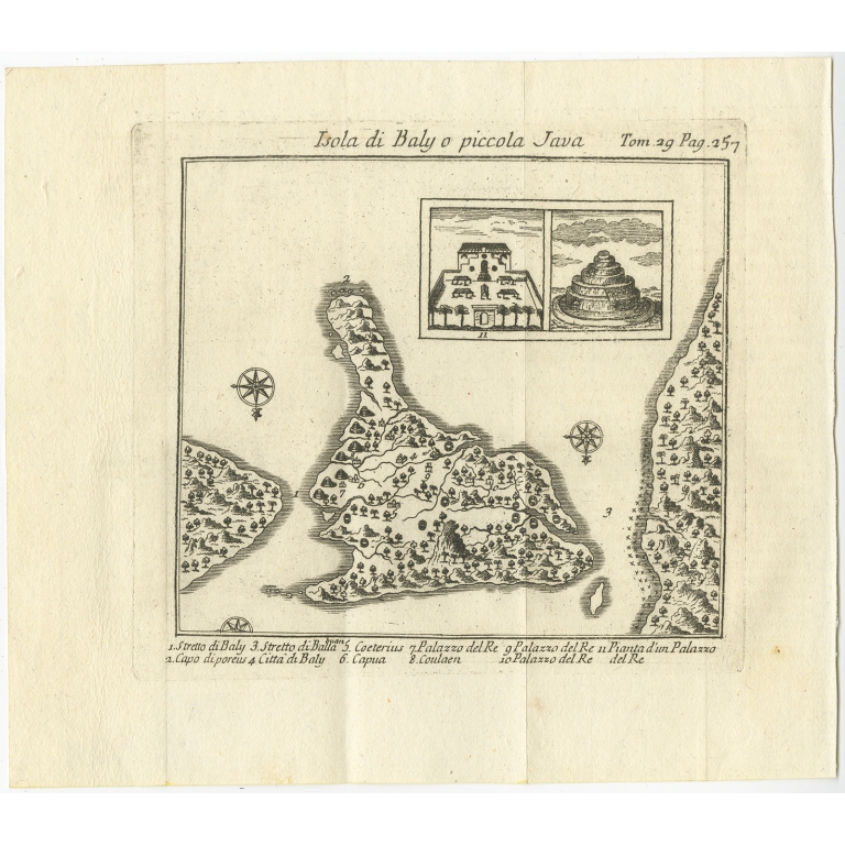 Isola di Baly o piccola Java - Bellin (1763)