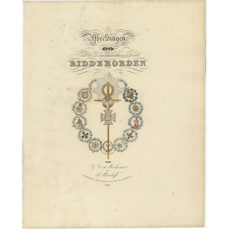 Afbeeldingen der Ridderorden - Rochemont (1843)