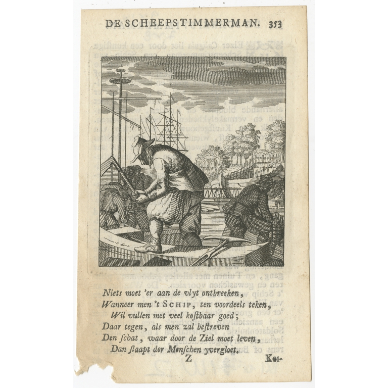 P. 353 De Scheepstimmerman - St. Clara (1758)
