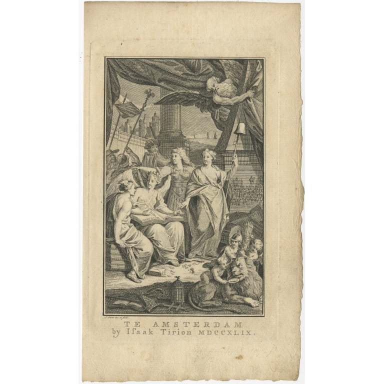 Untitled Frontispiece - Tirion (1749)