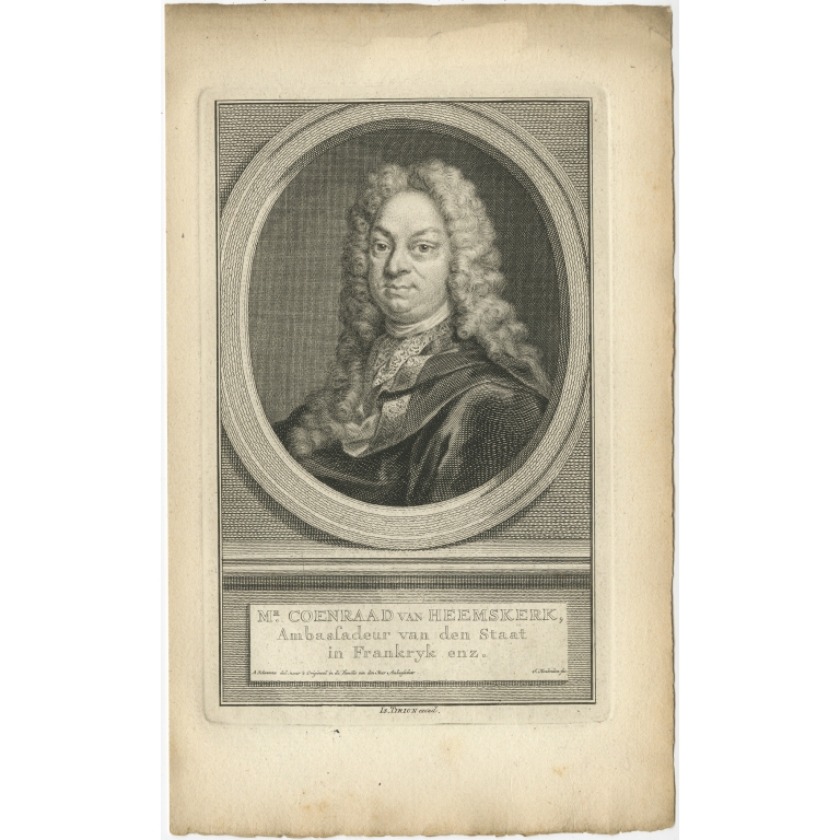 Mr. Coenraad van Heemskerk - Houbraken (1749)