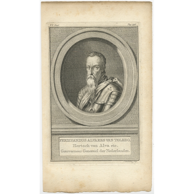 Ferdinandus Alvares van Toledo - Houbraken (c.1750)
