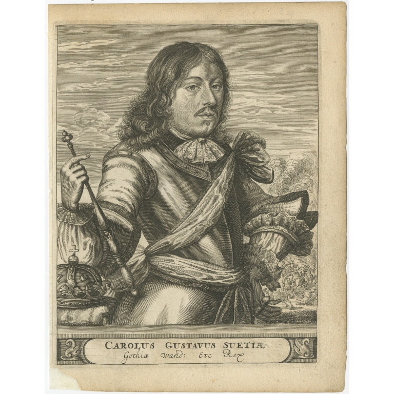 Carolus Gustavus Suetiae - Anonymous (c.1670)