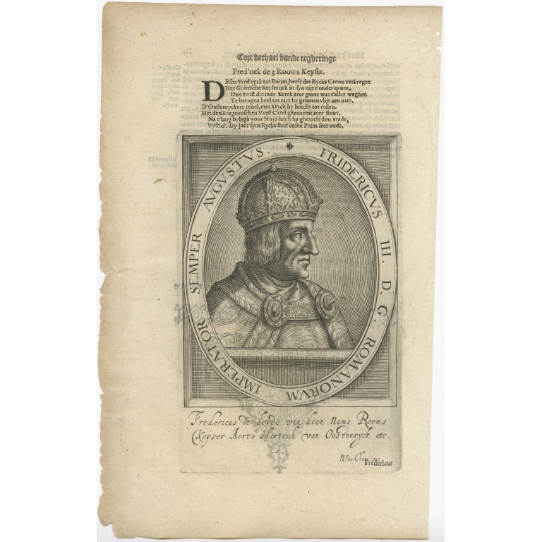 Fridericus III D.G.  (..) - Janszoon (1615)