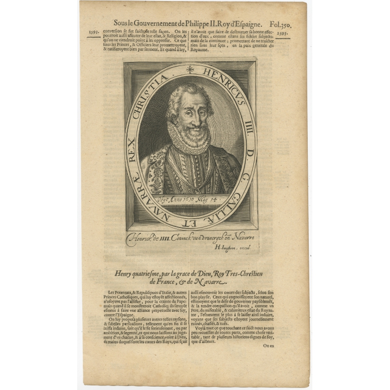 Henricus IIII (..) - Van Meteren (1618)