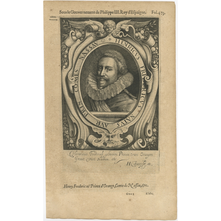 Henricus Fridericus (..) - Van Meteren (1618)