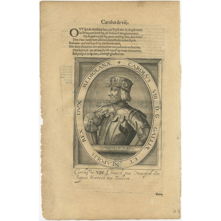 Carolus VIII (..) - Janszoon (1615)