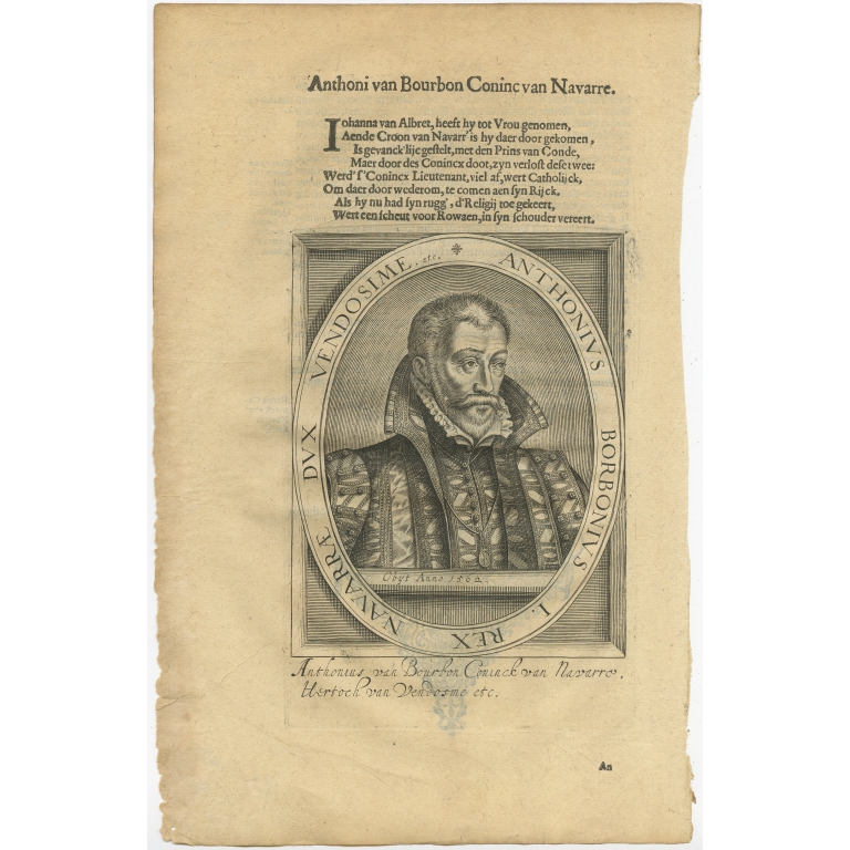 Anthonius Borbonius (..) - Janszoon (1615)