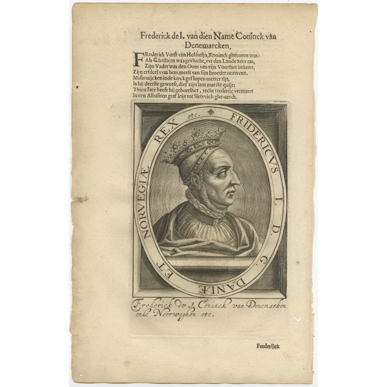 Fridericus I (..) - Janszoon (1615)