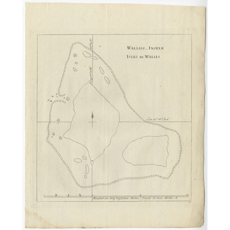 Walliss Inseln - Hawkesworth (1778)