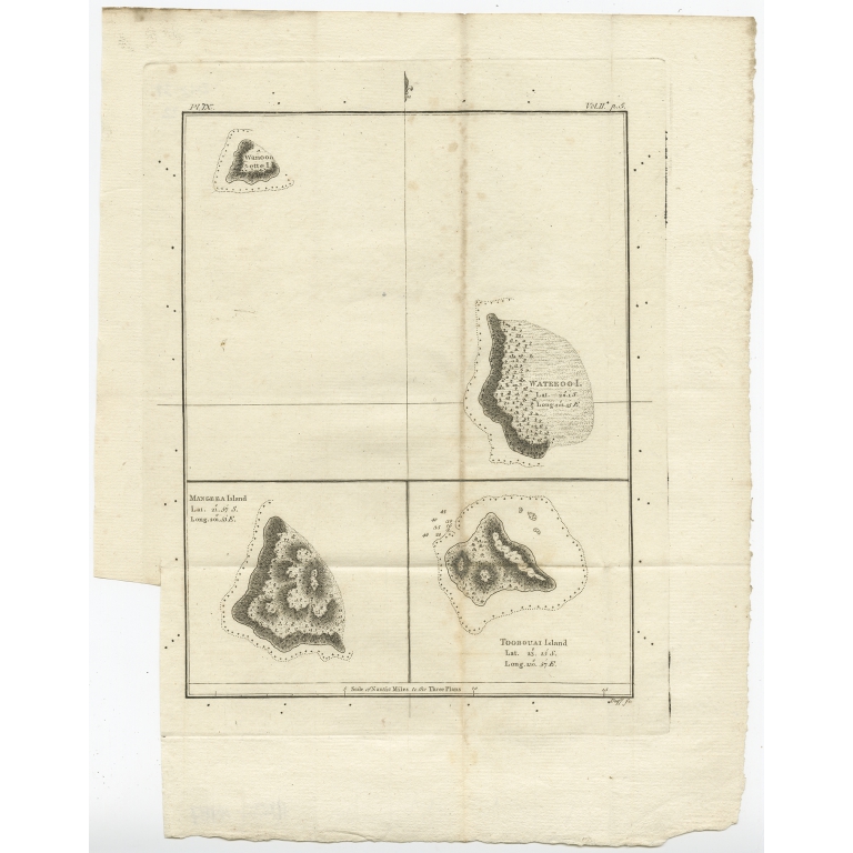 Mangeea Island, Toobouai Island (..) - Cook (c.1781)