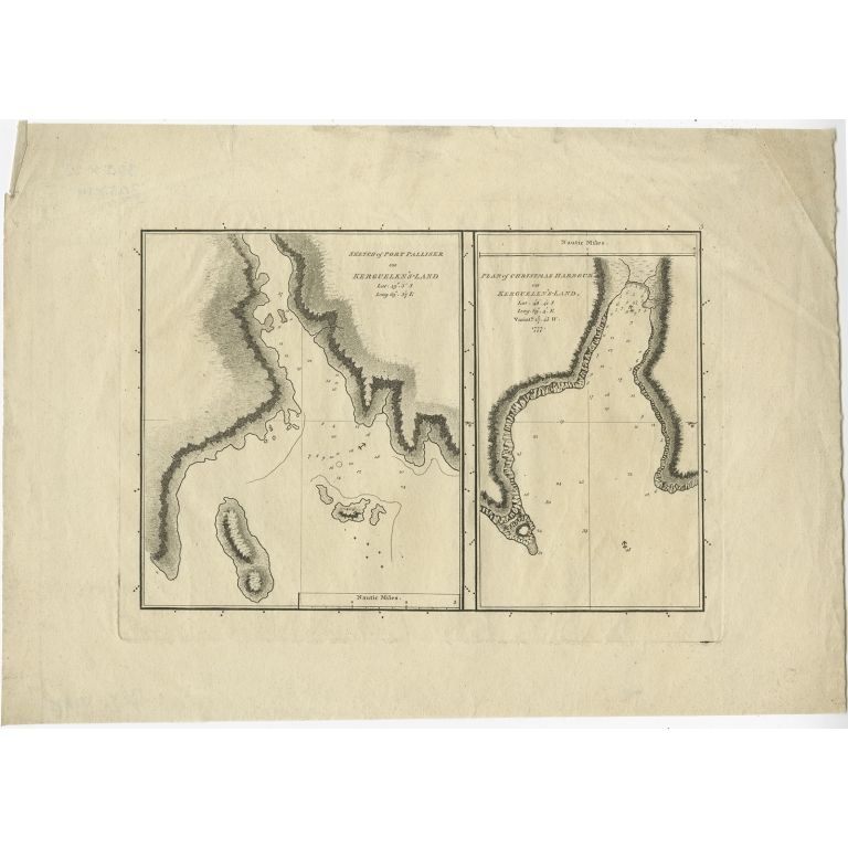 Sketch of Port Palliser (..) - Cook (1784)