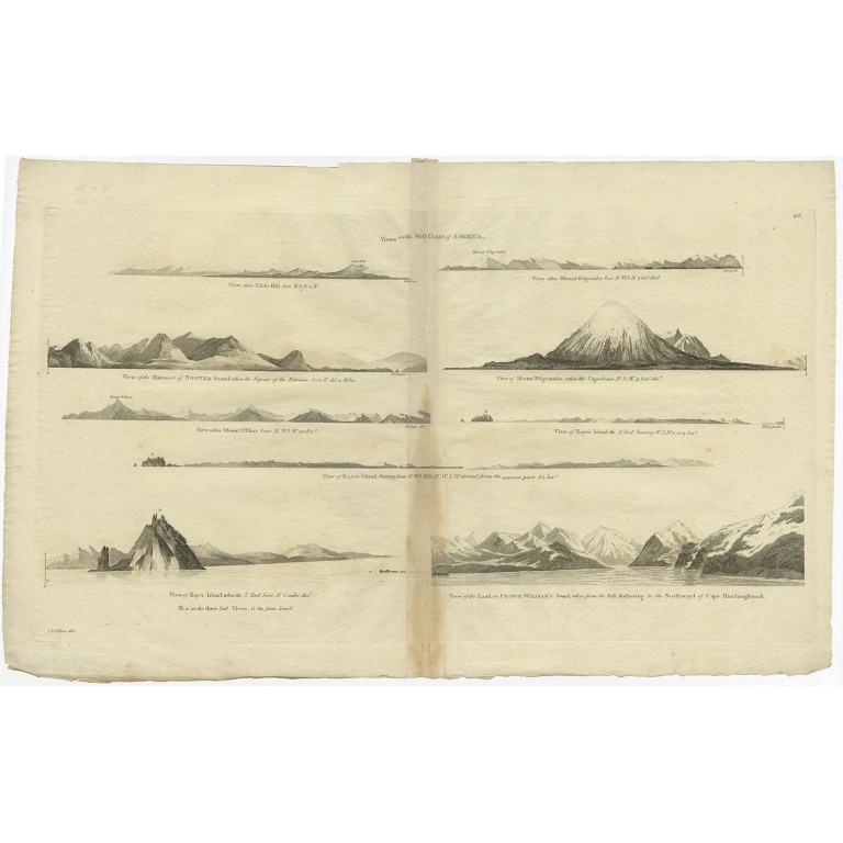 Views on the West Coast of America (..) - Cook (c.1784)