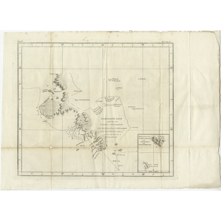 Kerguelen's Land (..) - Cook (c.1783)