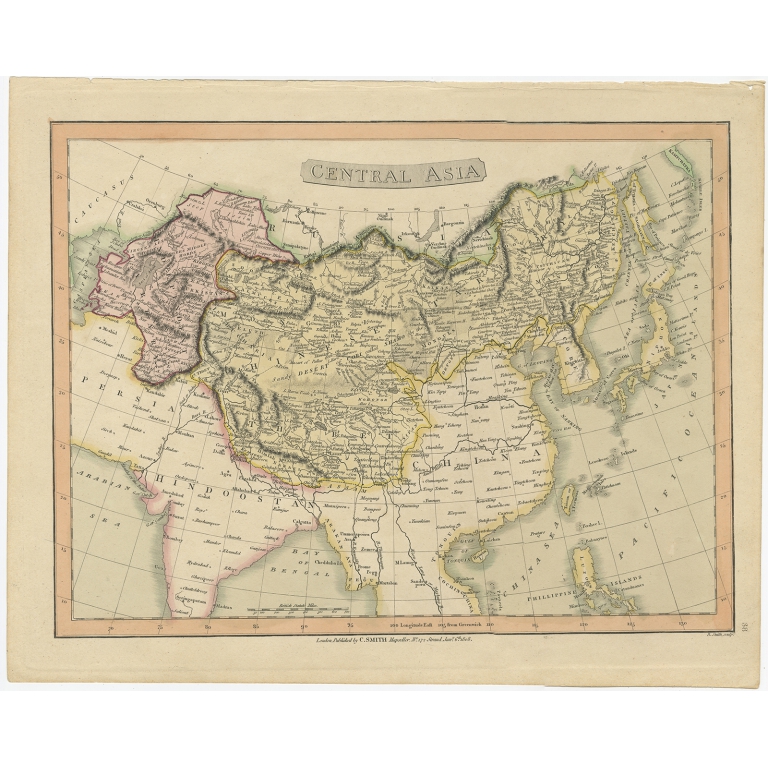 Central Asia - Smith (1808)
