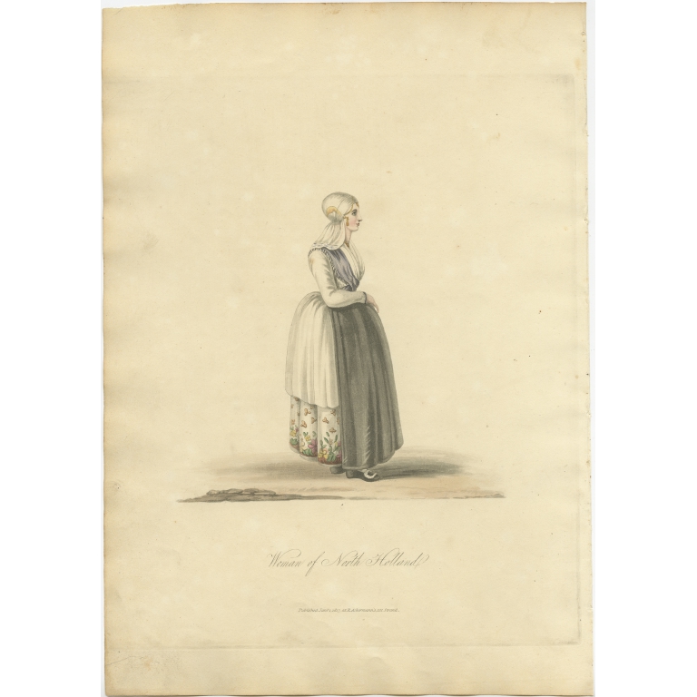 Woman of North Holland - Ackermann (1817)