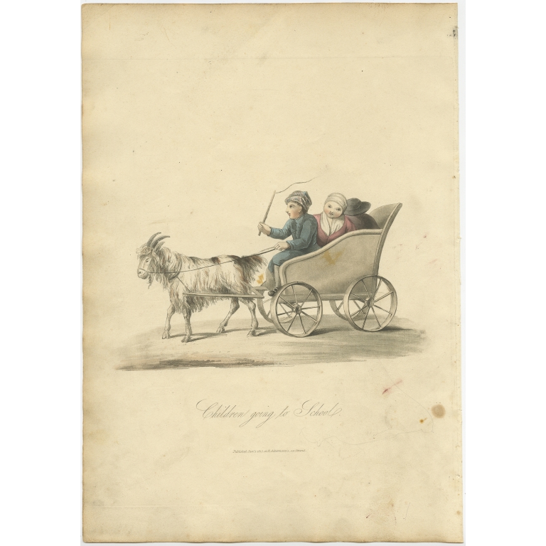 Children going to School - Ackermann (1817)