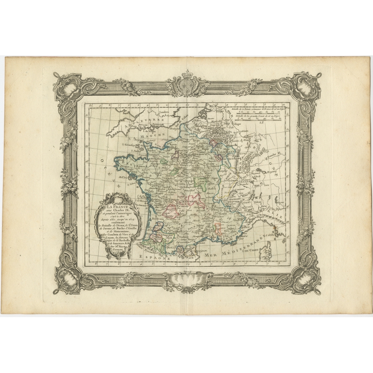 La France sous Charles IX (..) - Zannoni (1765)