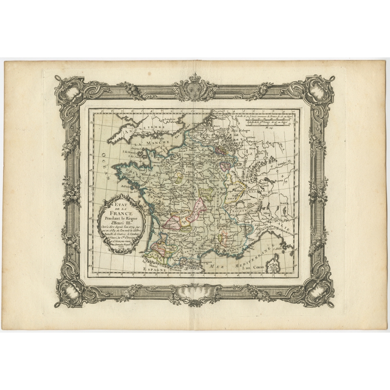 Etat de la France (..) - Zannoni (1765)