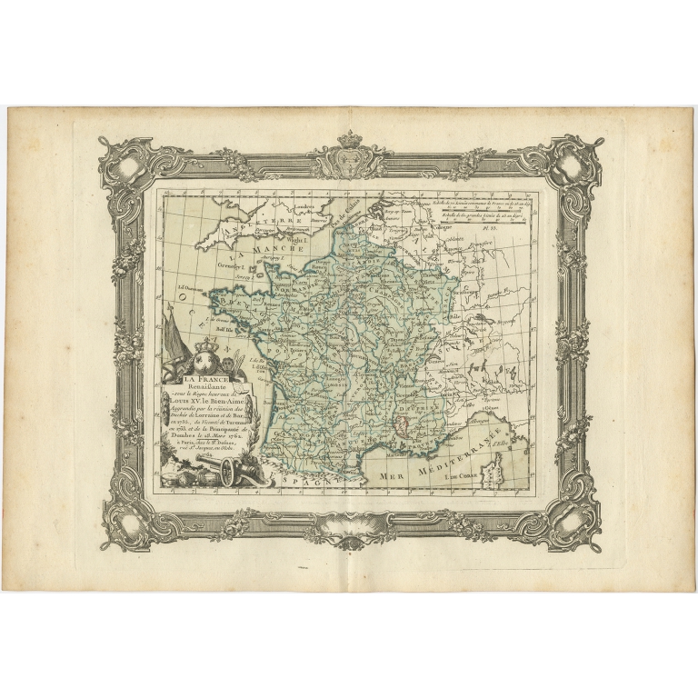 La France renaissante (..) - Zannoni (1765)