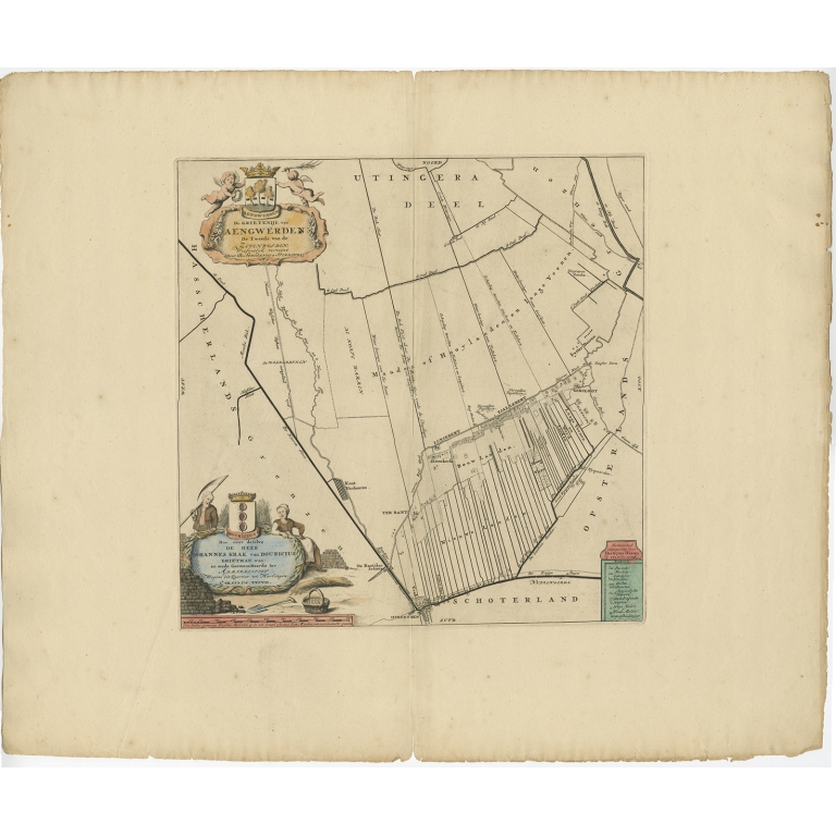 De Grietenije van Aengwerden, de Tweede van de Zevenwolden (..) - Halma (1718)