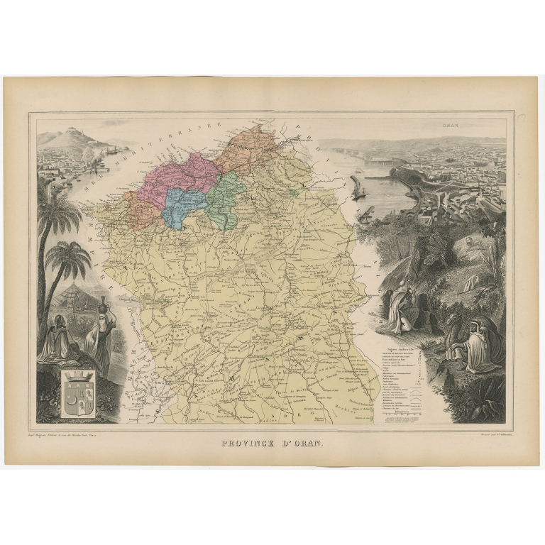 Province d'Oran - Migeon (1880)