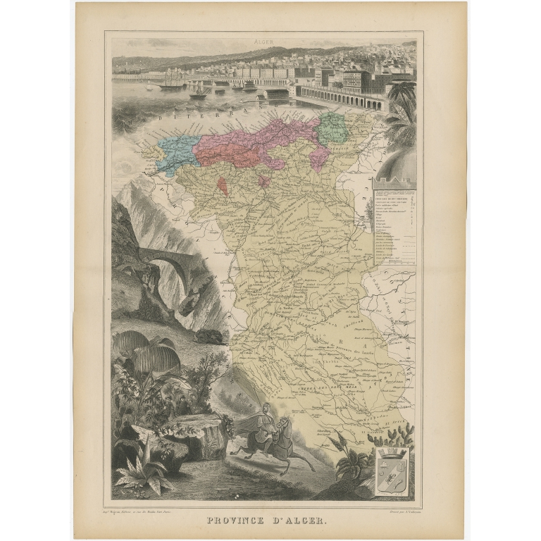 Province d'Alger - Migeon (1880)