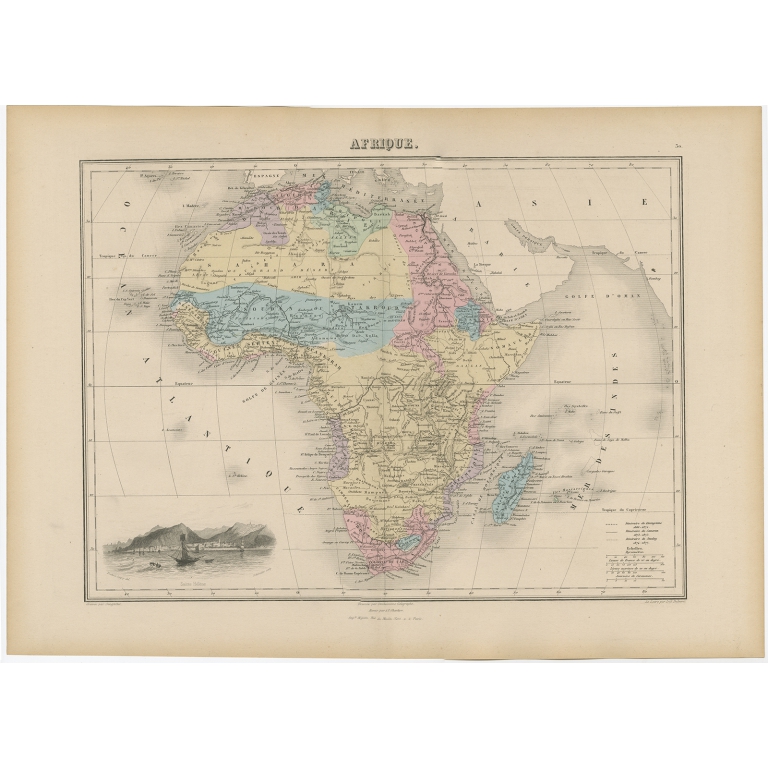 Afrique - Migeon (1880)