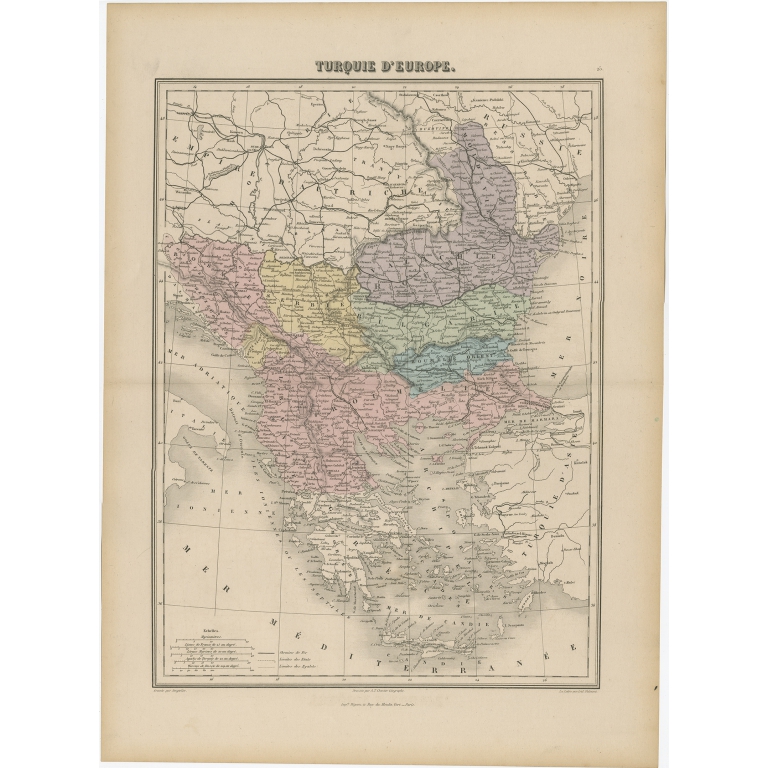 Turquie d'Europe - Migeon (1880)