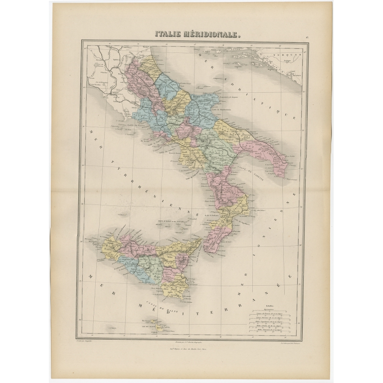 Italie Méridionale - Migeon (1880)