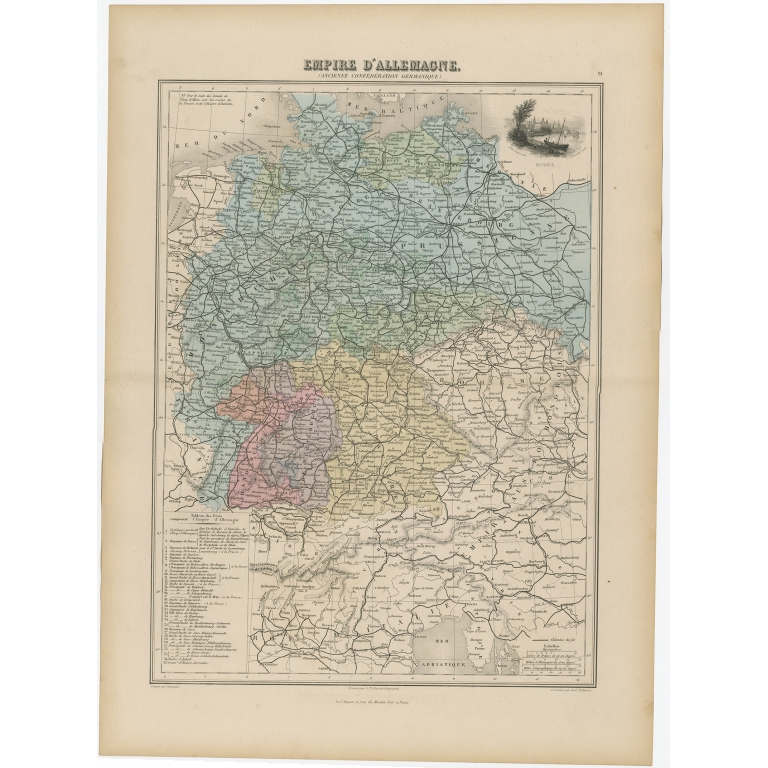 Empire d'Allemagne - Migeon (1880)