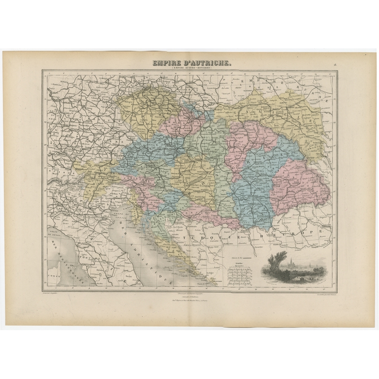 Empire d'Autriche - Migeon (1880)