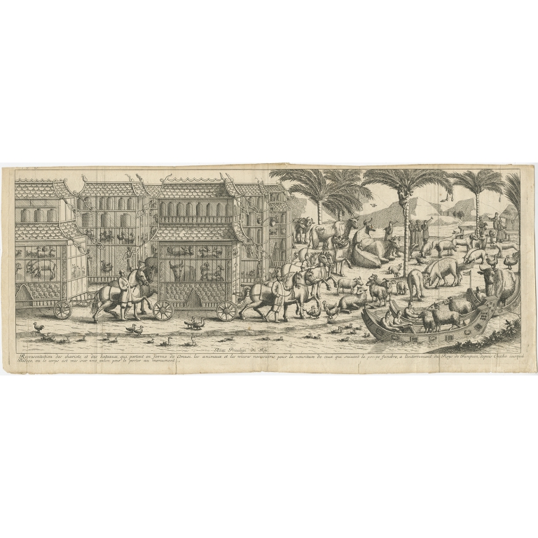 Representation des Chariots (..) - Tavernier (c.1710)