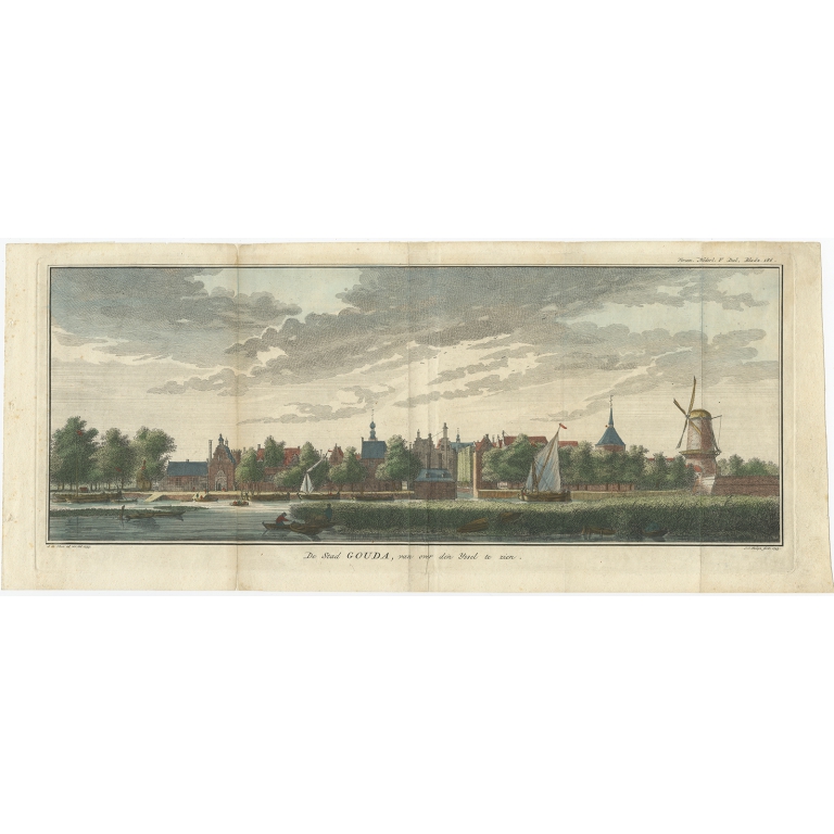 De Stad Gouda (..) - Tirion (c.1755)