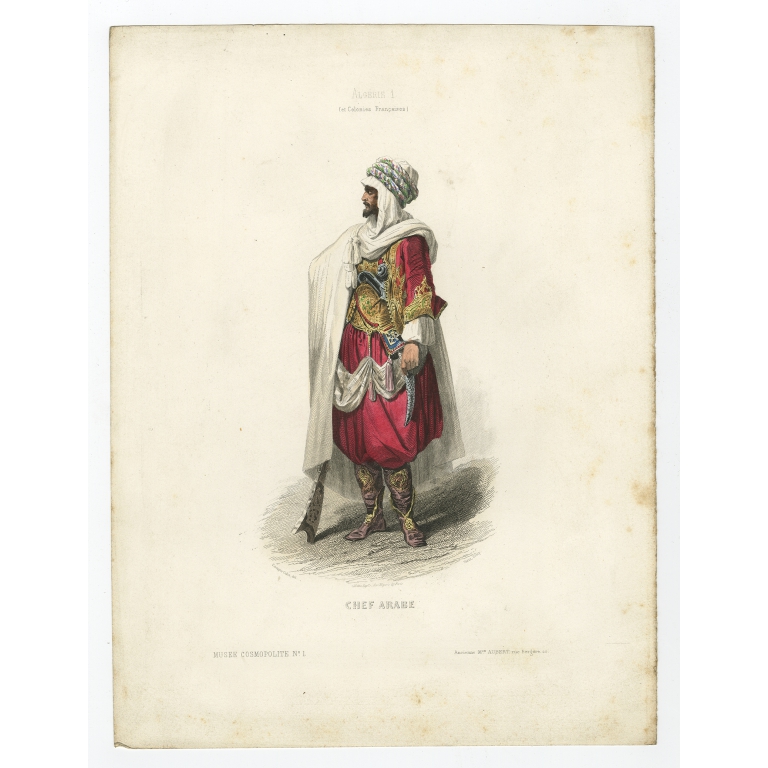 Chef Arabe - Aubert (1850)