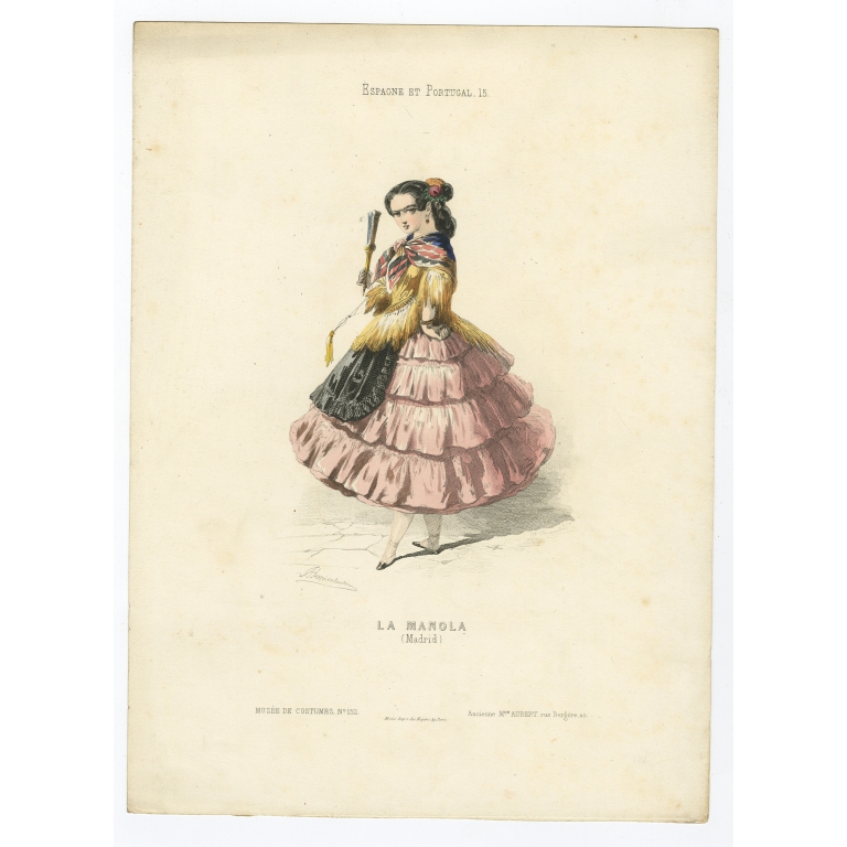 La Manola (Madrid) - Aubert (1850)