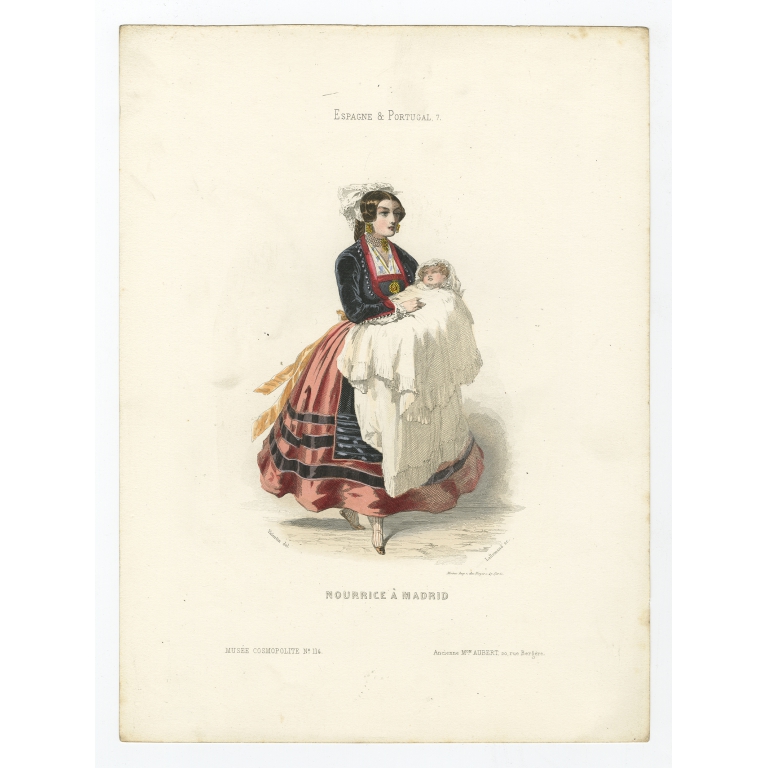 Nourrice à Madrid - Aubert (1850)