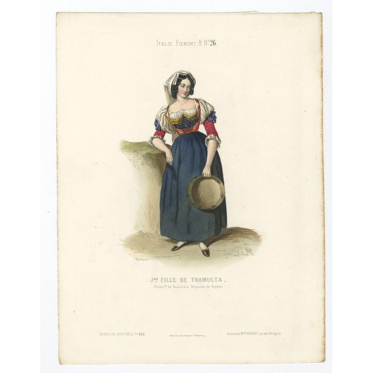 Jeune Fille de Tramulta - Aubert (1850)