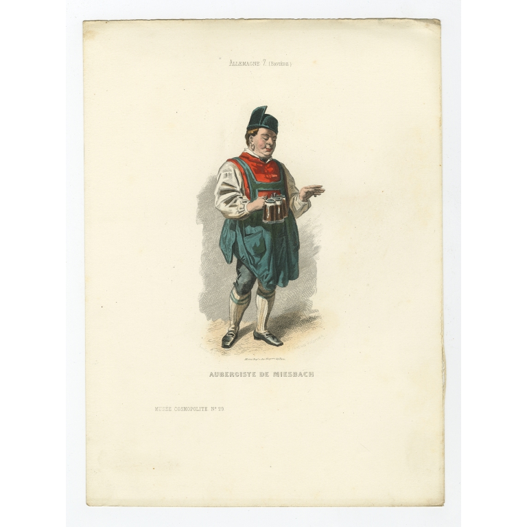 Aubergiste de Miesbach - Aubert (1850)