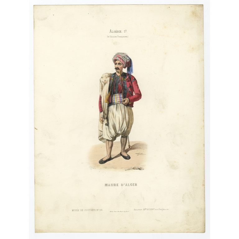 Maure d'Alger - Aubert (1850)