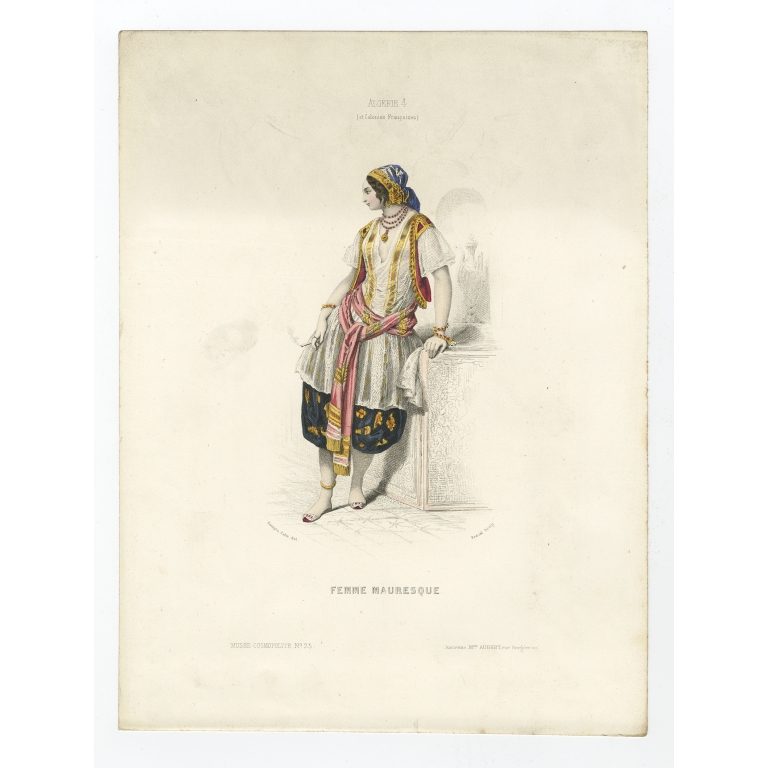Femme Mauresque - Aubert (1850)