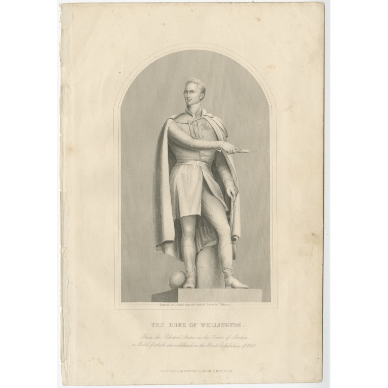 The Duke of Wellington - Tallis (1849)