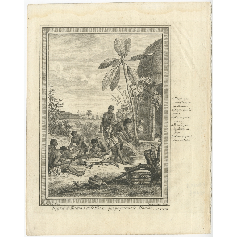 Negres de Kachao et de Bissao (..) - Cochin (c.1750)