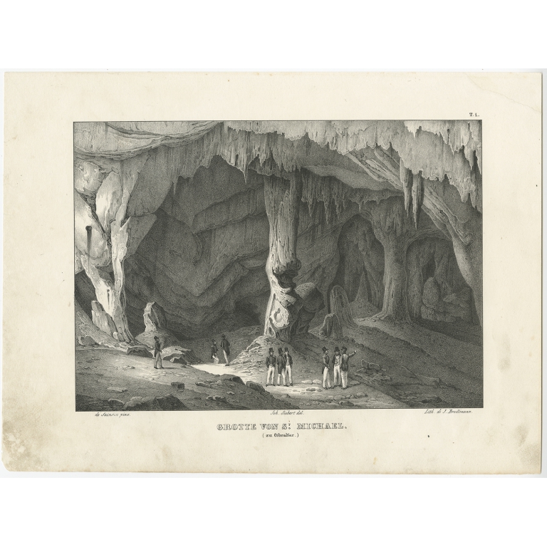 Grotte von St. Michael - Brodtmann (c.1836)