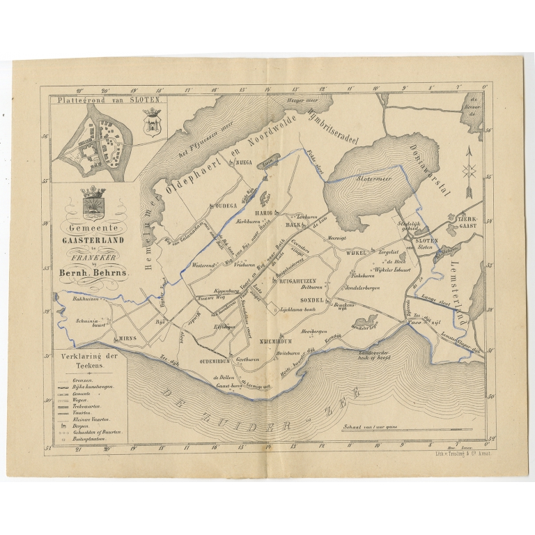 Gemeente Gaasterland - Behrns (1861)
