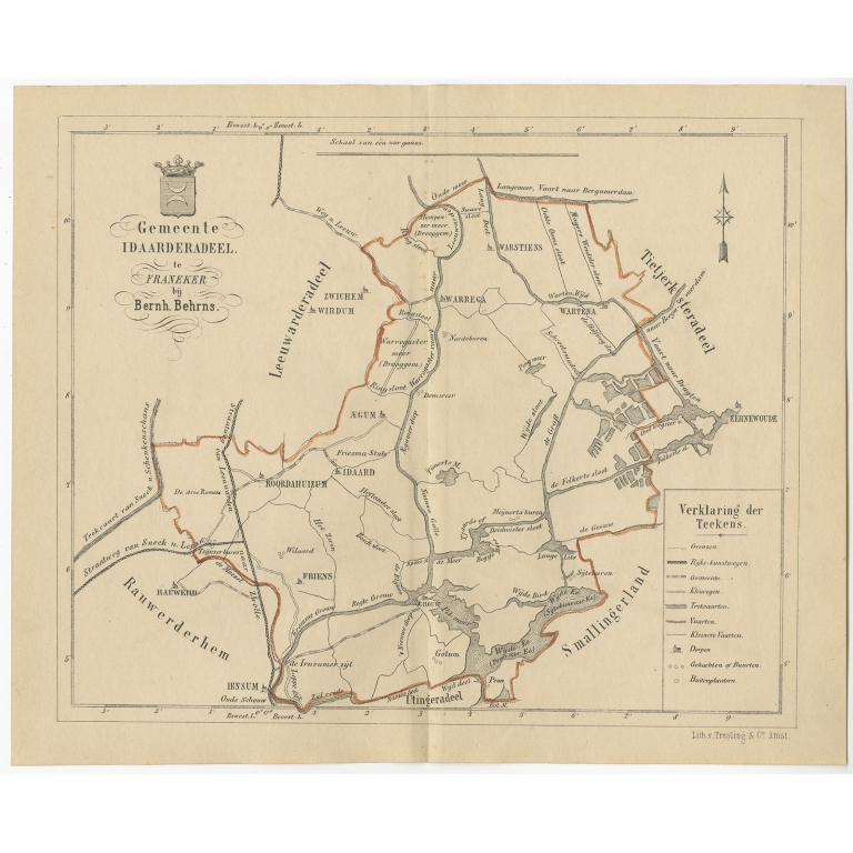 Gemeente Idaarderadeel - Behrns (1861)