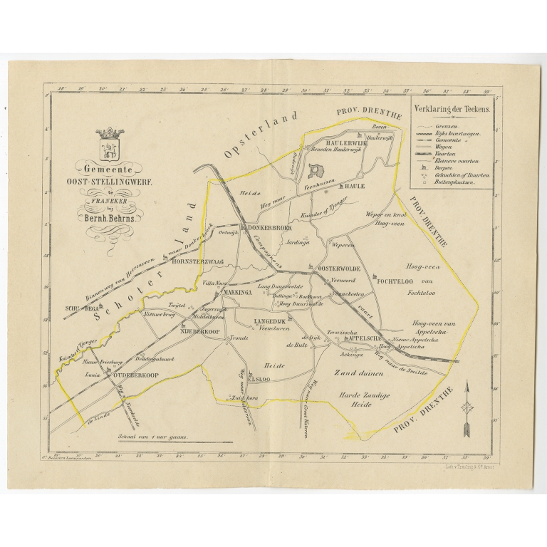 Gemeente Oost-Stellingwerf - Behrns (1861)